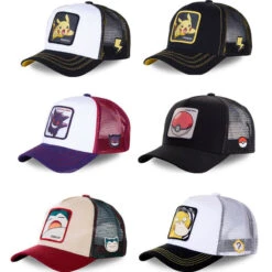 Pika Mütze - Baseball Cap - Pokemon Cap (Pikachu, Enton, Gengar, Relaxo, Pokeball)