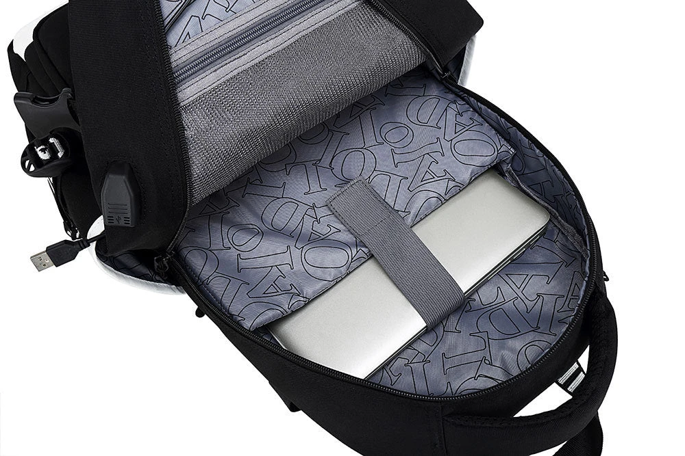 Pokemon Rucksack Mit USB - Ideal Für Laptops 7 Pokemon Rucksack Mit USB - Ideal Für Laptops – Bild 7