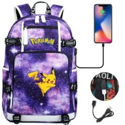 Pokemon Rucksack Mit USB - Ideal Für Laptops 33 Pokemon Rucksack Mit USB - Ideal Für Laptops -Pkm.store-verkäufe product image 1815306488