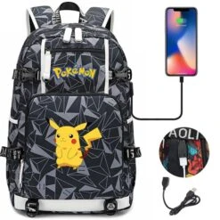 Pokemon Rucksack Mit USB - Ideal Für Laptops 39 Pokemon Rucksack Mit USB - Ideal Für Laptops -Pkm.store-verkäufe product image 1815306498