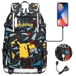 Pokemon Rucksack Mit USB - Ideal Für Laptops 38 Pokemon Rucksack Mit USB - Ideal Für Laptops -Pkm.store-verkäufe product image 1815306500