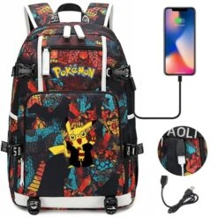 Pokemon Rucksack Mit USB - Ideal Für Laptops 37 Pokemon Rucksack Mit USB - Ideal Für Laptops -Pkm.store-verkäufe product image 1815306505