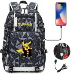 Pokemon Rucksack Mit USB - Ideal Für Laptops 28 Pokemon Rucksack Mit USB - Ideal Für Laptops -Pkm.store-verkäufe product image 1815306510