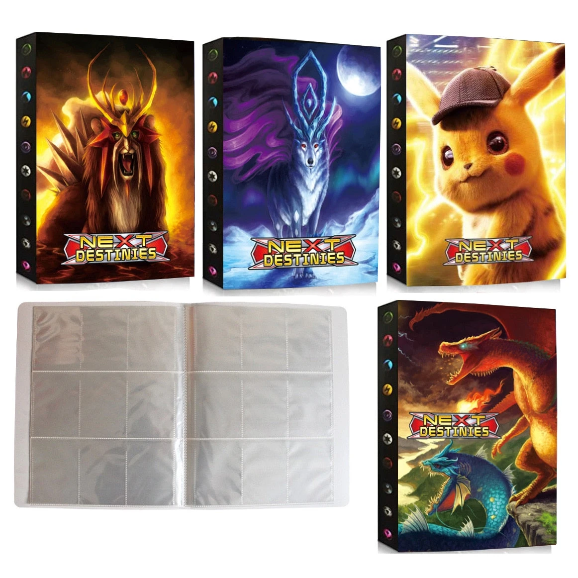 Pokemon Karten Sammelalbum Für 432 Karten Im A4 Format - Viele Pokemon Motive 18 Pokemon Karten Sammelalbum Für 432 Karten Im A4 Format - Viele Pokemon Motive – Bild 18