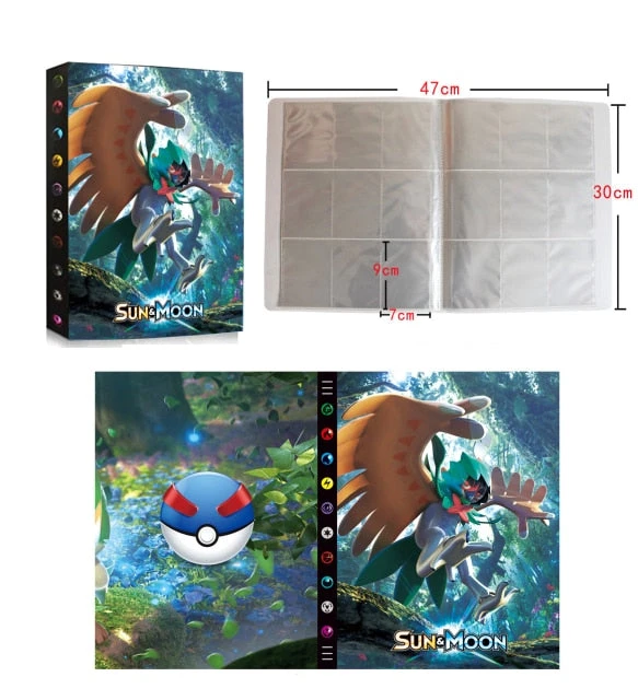 Pokemon Karten Sammelalbum Für 432 Karten Im A4 Format - Viele Pokemon Motive 6 Pokemon Karten Sammelalbum Für 432 Karten Im A4 Format - Viele Pokemon Motive – Bild 6