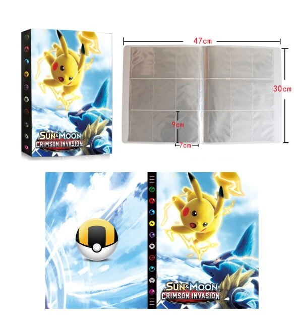 Pokemon Karten Sammelalbum Für 432 Karten Im A4 Format - Viele Pokemon Motive 17 Pokemon Karten Sammelalbum Für 432 Karten Im A4 Format - Viele Pokemon Motive – Bild 17