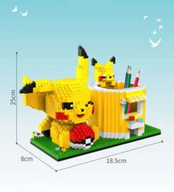Pokemon Pikachu Baustein Set Als Stiftehalter 5 Pokemon Pikachu Baustein Set Als Stiftehalter -Pkm.store-verkäufe product image 1843217816
