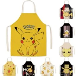 Pokemon Pikachu U. A. Küchen Schürze Für Kinder Oder Erwachsene