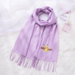 Pokemon Flauschiger Kinder Schal In Verschiedenen Farben