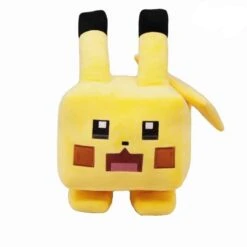 Eckige Pokemon Plüschies - Evoli, Pikachu, Enton, Schiggy, Pummeluff, Bisasam Im Pixel Look -Pkm.store-verkäufe product image 1879160781