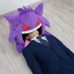 XXL Plüschfigur Pokémon Gengar Mit Ausrollbarer Zunge (ca. 45cm) 9 XXL Plüschfigur Pokémon Gengar Mit Ausrollbarer Zunge (ca. 45cm) -Pkm.store-verkäufe product image 1898273503