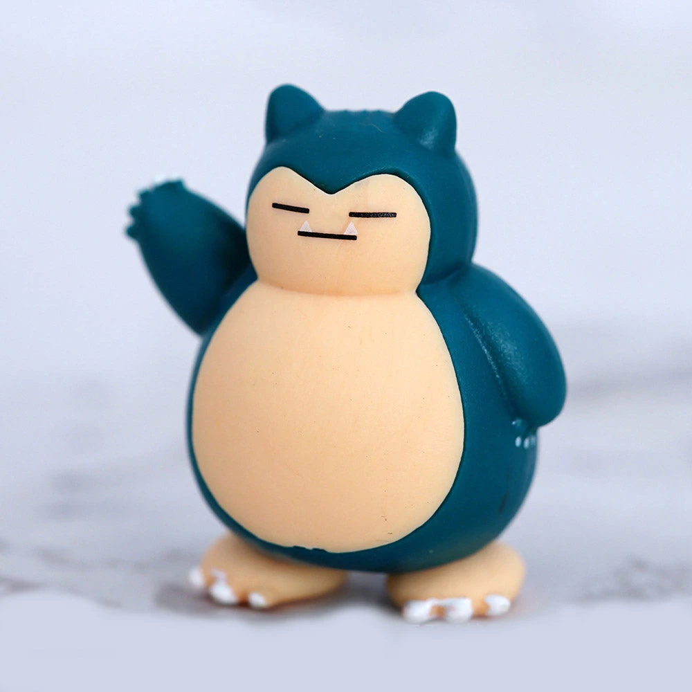Relaxo Snorlax Figuren Set Mit 5 Figuren 3 Relaxo Snorlax Figuren Set Mit 5 Figuren – Bild 3