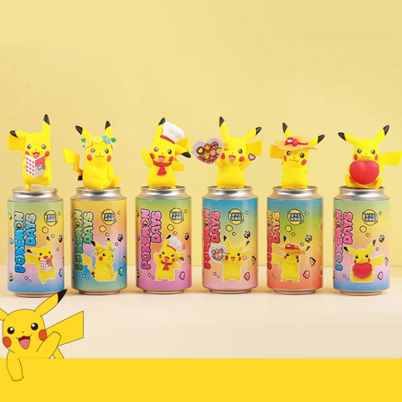 Pokemon Pikachu Sammelfiguren Mit Dose 3 Pokemon Pikachu Sammelfiguren Mit Dose – Bild 3