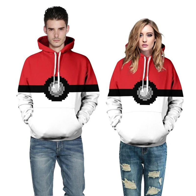 Pokémon Pokéball Hoodie Für Damen Und Herren 7 Pokémon Pokéball Hoodie Für Damen Und Herren – Bild 7