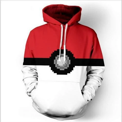 Pokémon Pokéball Hoodie Für Damen Und Herren 4 Pokémon Pokéball Hoodie Für Damen Und Herren – Bild 4