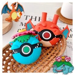 Bisaflor / Glurak Kopfhörer-Schutzhülle Für Apple AirPods 1, 2, 3 Und Pro