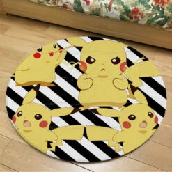 Runder Flanel Pokemon Teppich In Vielen Motiven -Pkm.store-verkäufe product image 1954375643