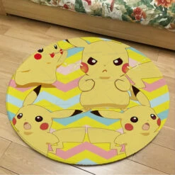 Runder Flanel Pokemon Teppich In Vielen Motiven -Pkm.store-verkäufe product image 1954375650