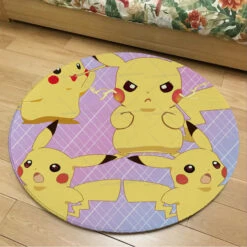Runder Flanel Pokemon Teppich In Vielen Motiven -Pkm.store-verkäufe product image 1954375653