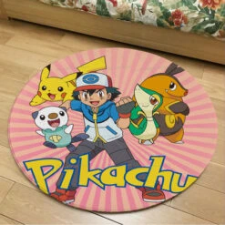 Runder Flanel Pokemon Teppich In Vielen Motiven -Pkm.store-verkäufe product image 1954375667