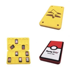 Tragetasche Schutzcase Für 24 Switch Spiele Im Pokemon Design