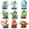 Pokémon Dekorative Sammelfiguren Charmander Squirtle Bulbasaur Chikorita Ivysaur Cyndaquil Vulpix