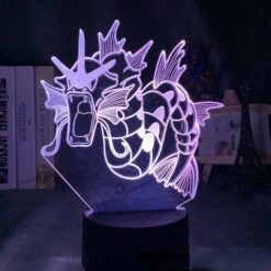 Garados Gyarados 3D LED Nachtlicht Pokémon Lampe