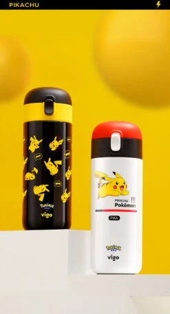 Pokémon Pikachu Thermo-Trinkflasche, 450 Ml -Pkm.store-verkäufe product image 2002051592