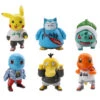 Pokemon Figuren Set - Pikachu Squirtle Charmander Psyduck