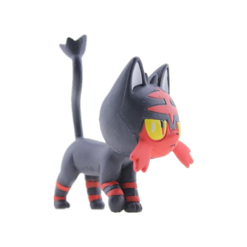 Litten Flamiau Pokemon Figur 4 Litten Flamiau Pokemon Figur – Bild 4