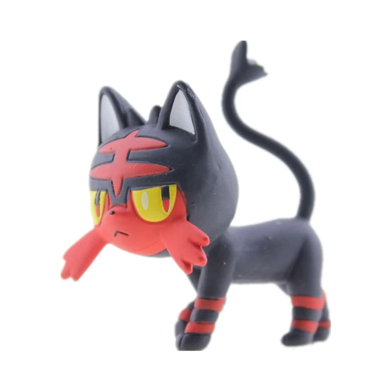Litten Flamiau Pokemon Figur 3 Litten Flamiau Pokemon Figur – Bild 3