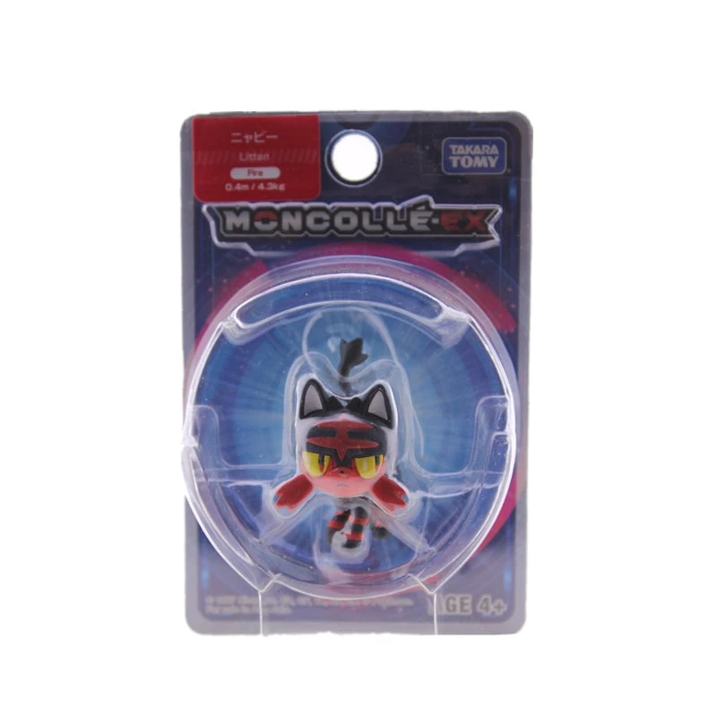 Litten Flamiau Pokemon Figur 6 Litten Flamiau Pokemon Figur – Bild 6