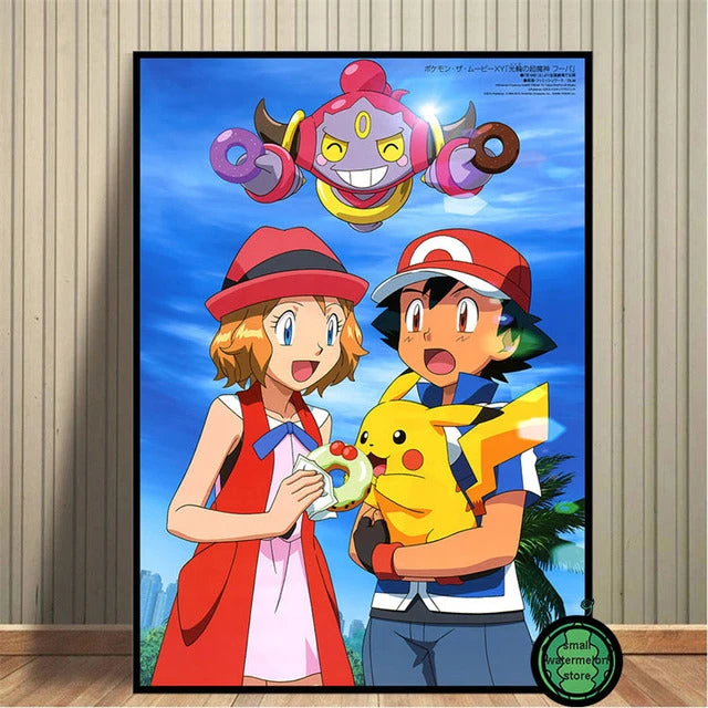 Pokemon Poster Kunstdrucke Ash Ketchum Pikachu Jigglypuff Etc. 6 Pokemon Poster Kunstdrucke Ash Ketchum Pikachu Jigglypuff Etc. – Bild 6