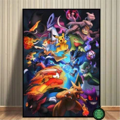 Pokemon Poster Kunstdrucke Ash Ketchum Pikachu Jigglypuff Etc. 28 Pokemon Poster Kunstdrucke Ash Ketchum Pikachu Jigglypuff Etc. -Pkm.store-verkäufe product image 2006628049