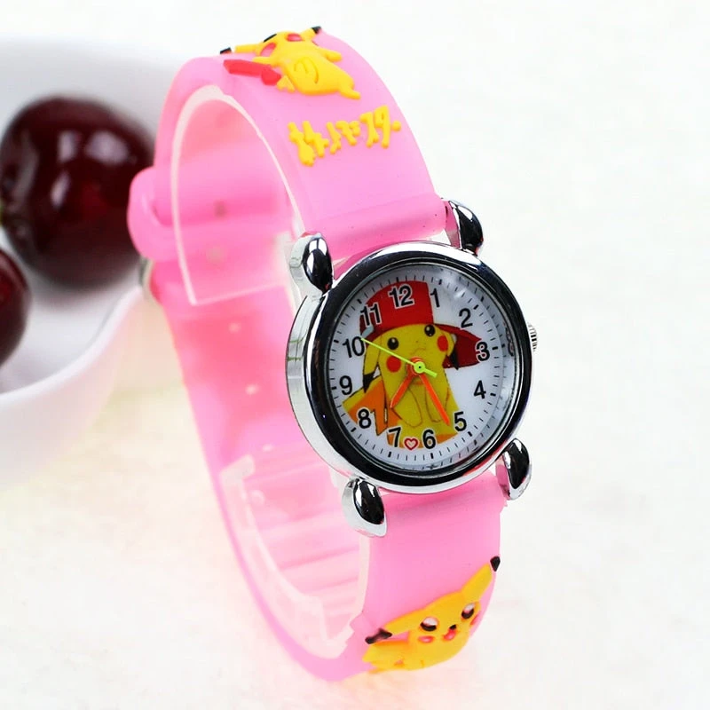 Pikachu Pokemon Armbanduhr Für Kinder (4 Farben Zur Auswahl) 1 Pikachu Pokemon Armbanduhr Für Kinder (4 Farben Zur Auswahl)