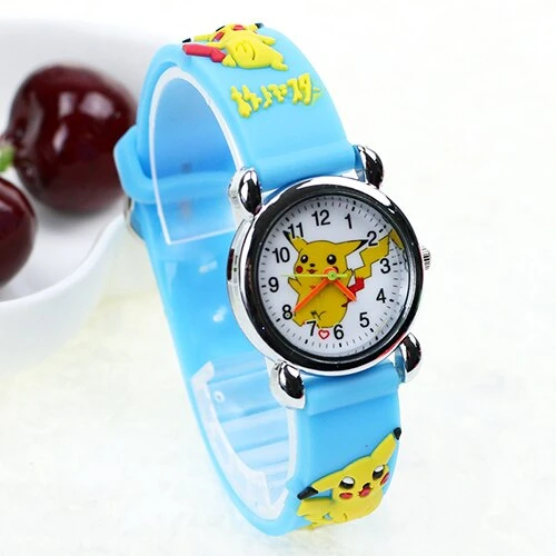 Pikachu Pokemon Armbanduhr Für Kinder (4 Farben Zur Auswahl) 4 Pikachu Pokemon Armbanduhr Für Kinder (4 Farben Zur Auswahl) – Bild 4