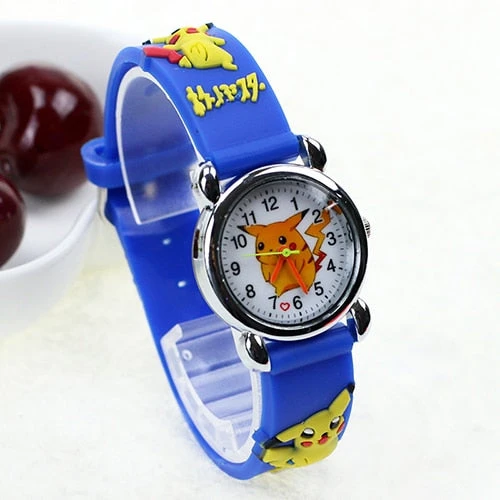 Pikachu Pokemon Armbanduhr Für Kinder (4 Farben Zur Auswahl) 2 Pikachu Pokemon Armbanduhr Für Kinder (4 Farben Zur Auswahl) – Bild 2