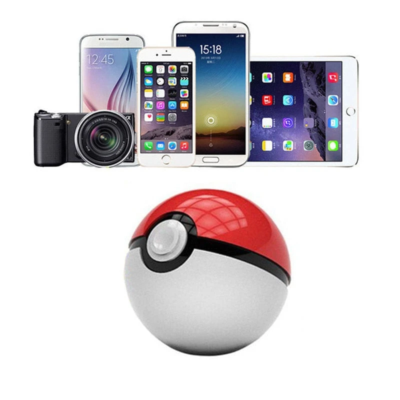 Pokeball 10000mAh Powerbank (Dual USB, 5V/2.1A) 3 Pokeball 10000mAh Powerbank (Dual USB, 5V/2.1A) – Bild 3
