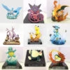 Pokemon Sammel Figuren - (Pikachu Articuno Gengar Charizard Mewtwo Lucario Squirtle Cyndaquil Snorlax)