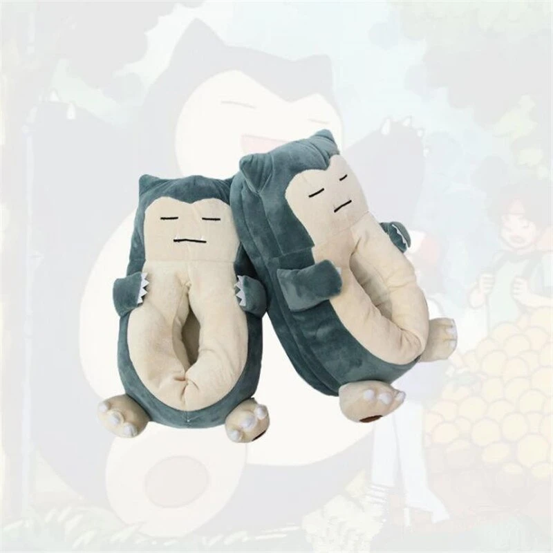 Relaxo / Snorlax Kuschel Hausschuhe Slipper 2 Relaxo / Snorlax Kuschel Hausschuhe Slipper – Bild 2
