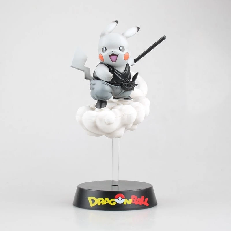 Pikachu Cosplay Dragon Ball Son Goku Figur (ca. 18cm) 4 Pikachu Cosplay Dragon Ball Son Goku Figur (ca. 18cm) – Bild 4