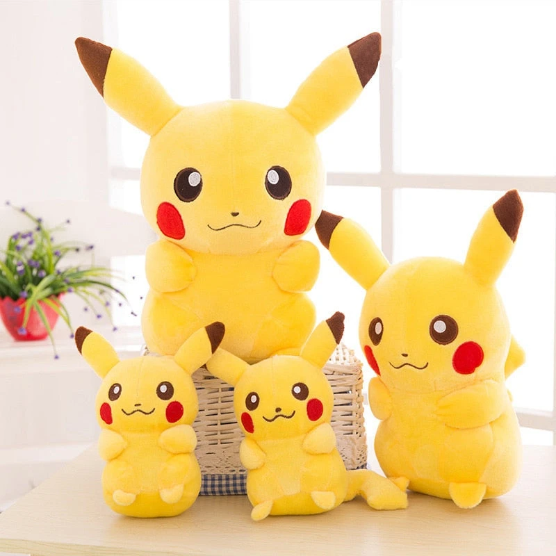 Lachender Pikachu Stofftier Kuscheltier In Verschiedenen Größen (20-45cm) 1 Lachender Pikachu Stofftier Kuscheltier In Verschiedenen Größen (20-45cm)