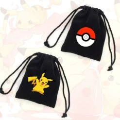 Pokemon Poke Ball Oder Pikachu Beutel (ca. 12x15cm)